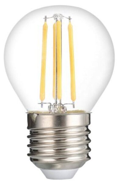 Bec G45 LED transparent din sticla Dimabil E27 4W