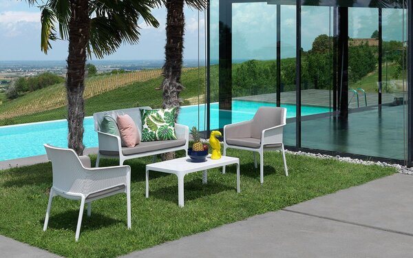 Perna pentru Scaun Net Relax, Nardi - Grigio Sunbrella®