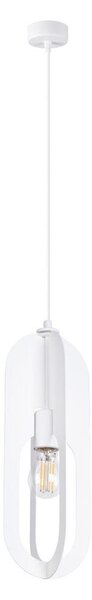 Lustră pe cablu Sollux SL.1360 NICUS 1xE27/15W/230V alb