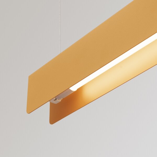 Lustră LED pe cablu Sollux SL.1396 SPARK 1xG13/8,5W/230V auriu