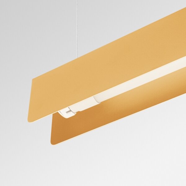Lustră LED pe cablu Sollux SL.1396 SPARK 1xG13/8,5W/230V auriu