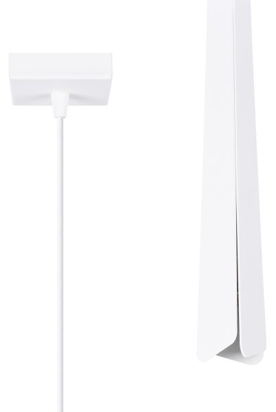 Lustră pe cablu Sollux SL.1397 PRYSM 1xG9/8W/230V alb