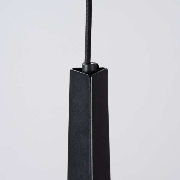 Lustră pe cablu Sollux SL.1400 PRYSM 1xG9/8W/230V negru