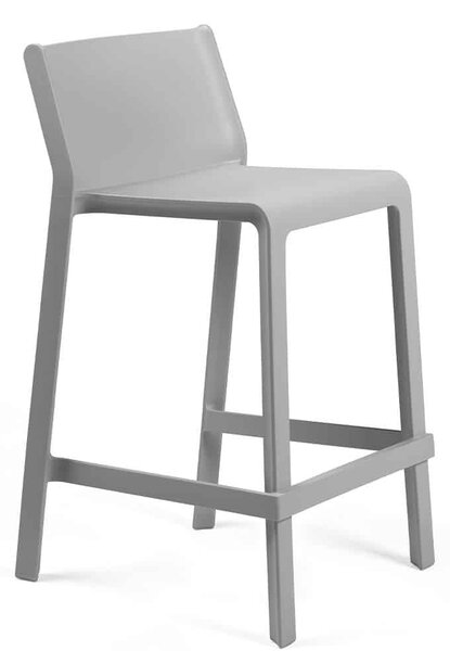 Scaun de Bar, Exterior, Nardi - Trill Stool Mini - Grigio