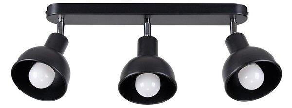 Spot Sollux SL.1318 ELBA 3xE27/15W/230V negru