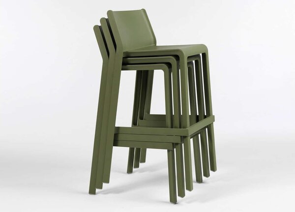 Scaun de Bar, Exterior, Nardi - Trill Stool - Tortora