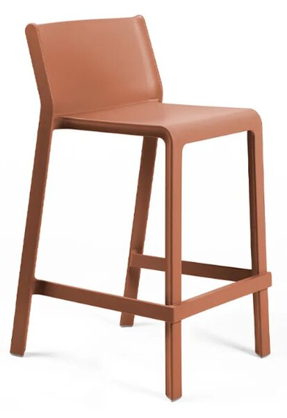 Scaun de Bar, Exterior, Nardi - Trill Stool Mini - Mattone