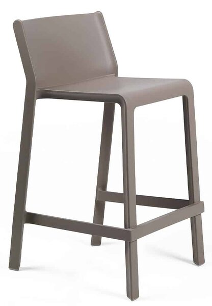 Scaun de Bar, Exterior, Nardi - Trill Stool Mini - Tortora