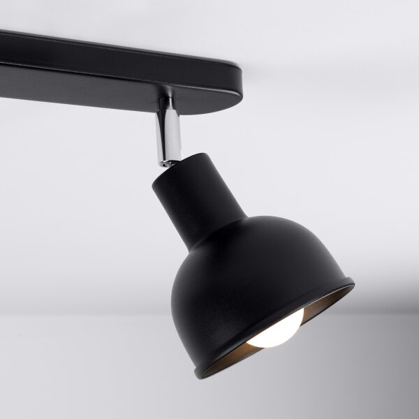 Spot Sollux SL.1317 ELBA 2xE27/15W/230V negru