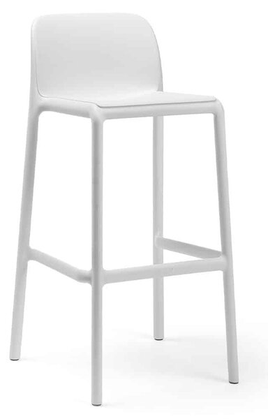 Scaun de Bar, Exterior, Nardi - Faro - Bianco