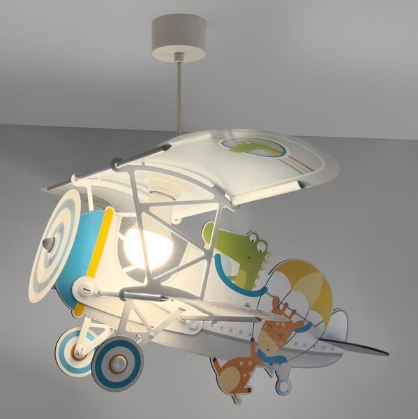 Dalber 54542 - Lustr copii LITTLE CROCODILE 1xE27/15W/230V