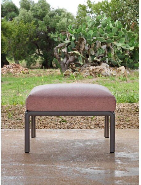 Pouf de Exterior, Nardi - Komodo Pouf - Antracite giungla Sunbrella®