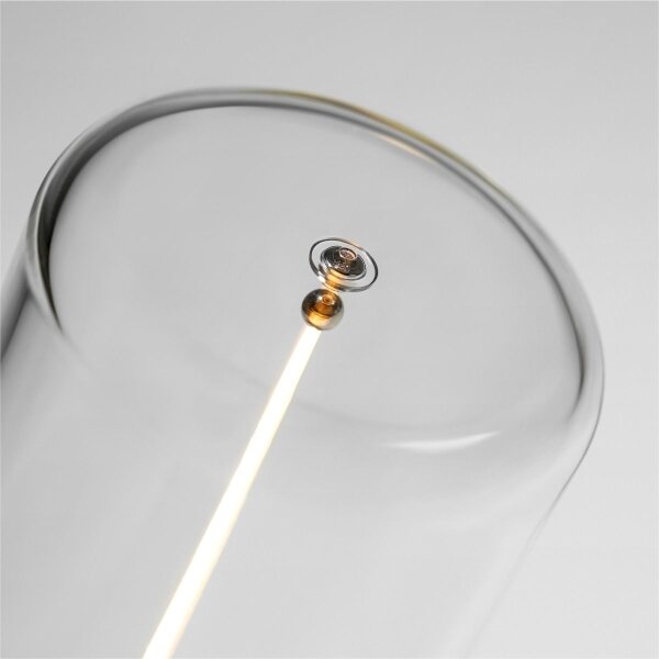 Lampă LED reîncărcabilă dimabilă Zuma Line 1001 ESTERNO LED/0,5W/230V negru IP54
