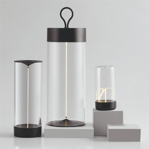 Lampă LED reîncărcabilă dimabilă Zuma Line 1001 ESTERNO LED/0,5W/230V negru IP54