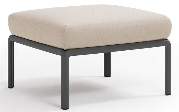 Pouf de Exterior, Nardi - Komodo Pouf - Antracite TECH panama