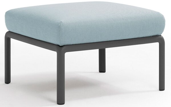 Pouf de Exterior, Nardi - Komodo Pouf - Antracite ghiaccio Sunbrella®
