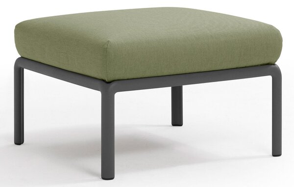 Pouf de Exterior, Nardi - Komodo Pouf - Antracite giungla Sunbrella®