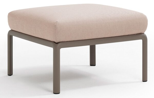 Pouf de Exterior, Nardi - Komodo Pouf - Tortora canvas Sunbrella®