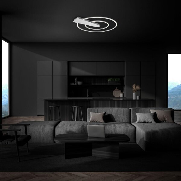 Plafonieră LED dimabilă Briloner 3543-018 NICO LED/25W/230V crom