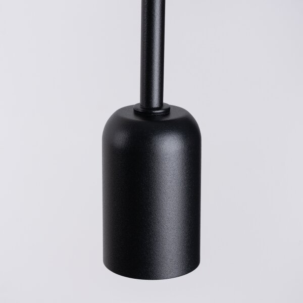 Lampă de perete Sollux SL.1433 LOOP 1xE27/15W/230V negru
