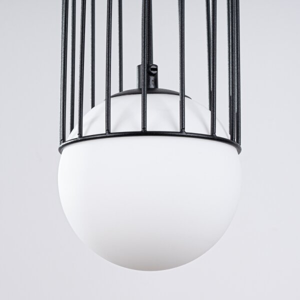 Lustră pe cablu Sollux SL.1332 BRINA 1xG9/8W/230V negru