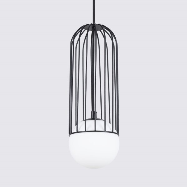 Lustră pe cablu Sollux SL.1332 BRINA 1xG9/8W/230V negru