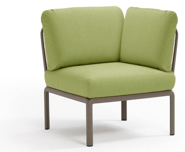 Fotoliu coltar de Exterior, Nardi - Komodo Elemento Angolo - Tortora avocado Sunbrella®