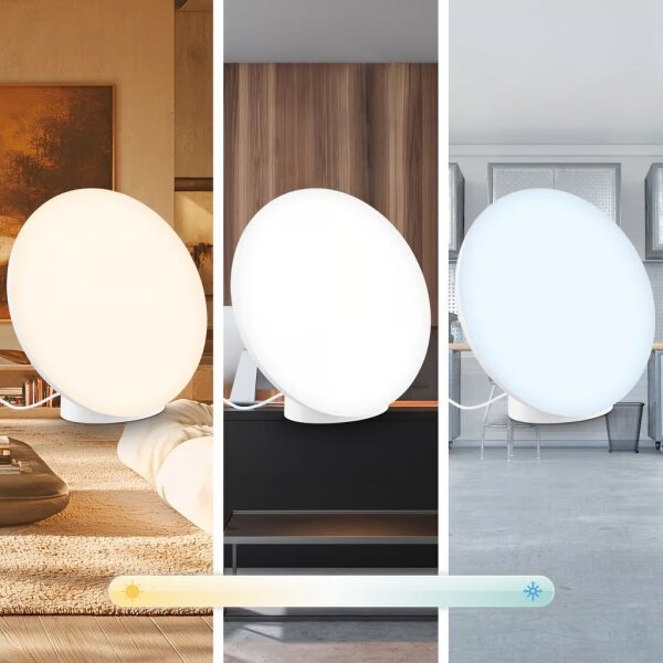 Brilo - Lampă de birou TARA LED RGBIC dimabilă LED/6W/230V 3000-6500K albă + telecomandă