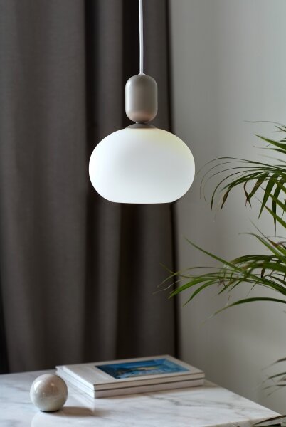 Lustră pe cablu Nordlux NOTTI 1xE27/40W/230V gri