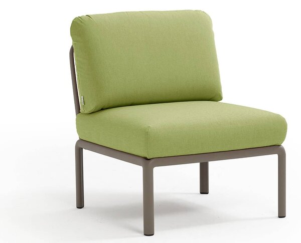 Fotoliu de Exterior fara Cotiera, Nardi - Komodo Elemento Centrale - Tortora avocado Sunbrella®