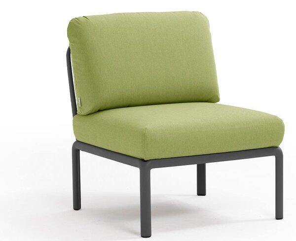 Fotoliu de Exterior fara Cotiera, Nardi - Komodo Elemento Centrale - Antracite avocado Sunbrella®