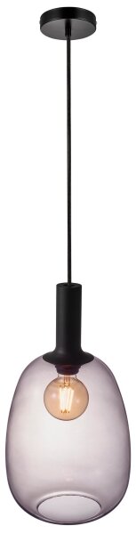 Lustră pe cablu Nordlux ALTON 1xE27/60W/230V negru