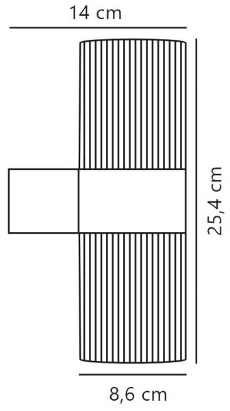 Aplică de exterior Nordlux KYKLOP 2xGU10/25W/230V IP54 maro