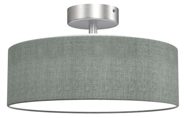 Plafonieră Briloner 3375-024 1xE27/40W/230V d. 30 cm gri