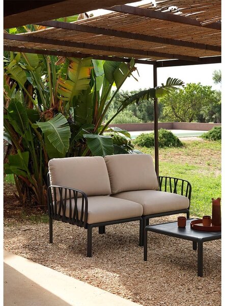 Fotoliu de Exterior cu o Cotiera Nardi - Komodo Elemento Terminale DX/SX - Agave canvas Sunbrella®
