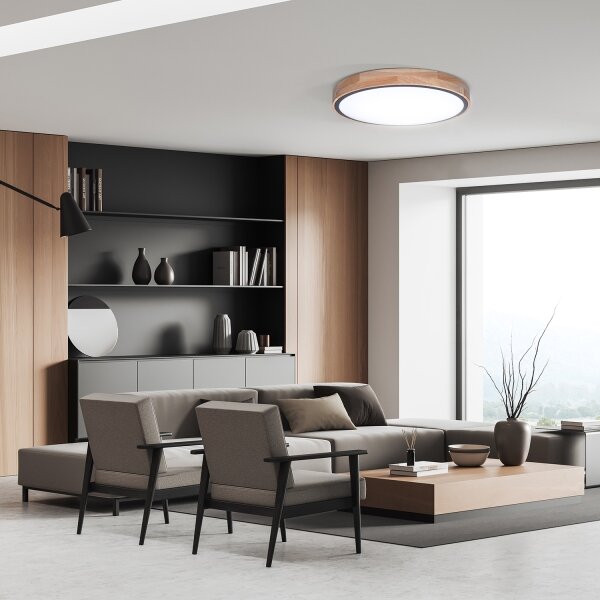 Solight WO8006 - LED lampă IRON OAK 60W/230V 3000-6500K pr. 51 cm + DO