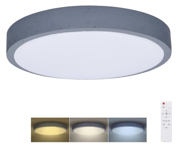 Solight WO8002 - Lampă LED reglabilă GREY 60W/230V 3000-6500K pr. 49 cm + DO