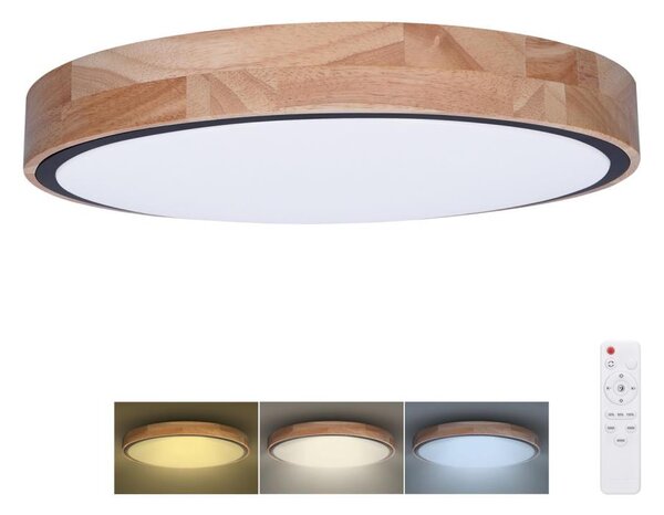 Solight WO8006 - LED lampă IRON OAK 60W/230V 3000-6500K pr. 51 cm + DO