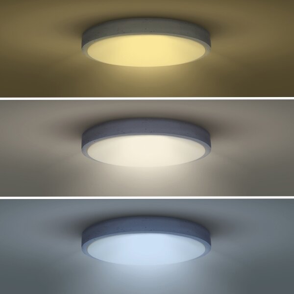 Solight WO8002 - Lampă LED reglabilă GREY 60W/230V 3000-6500K pr. 49 cm + DO