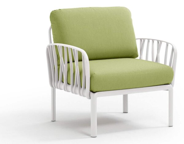 Fotoliu Exterior Nardi - Komodo Poltrona - Bianco avocado Sunbrella®