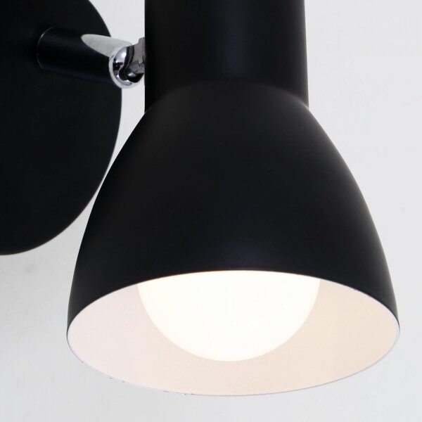 Spot de perete Briloner 10698889 1xE14/25W/230V negru