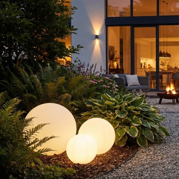 Lampă de exterior GLOBO Zuma Line Mc30E 1xE27/15W/230V, diametru 30 cm, IP44
