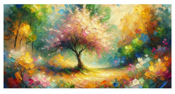 Tablou magia arborelui vieții colorat