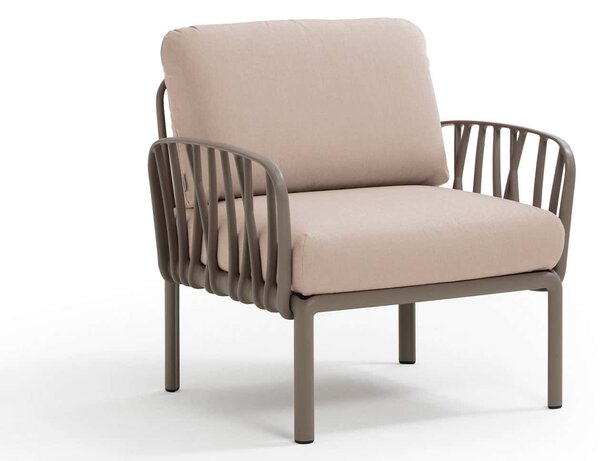 Fotoliu Exterior Nardi - Komodo Poltrona - Tortora canvas Sunbrella®