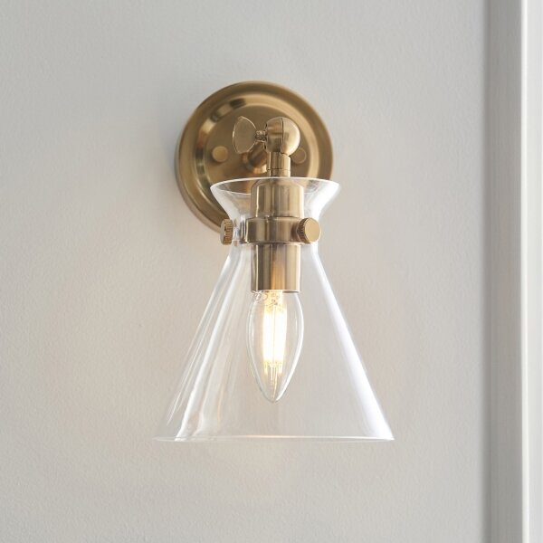 Endon 112861 - Spot de perete HARLOW 1xE14/7W/230V, auriu