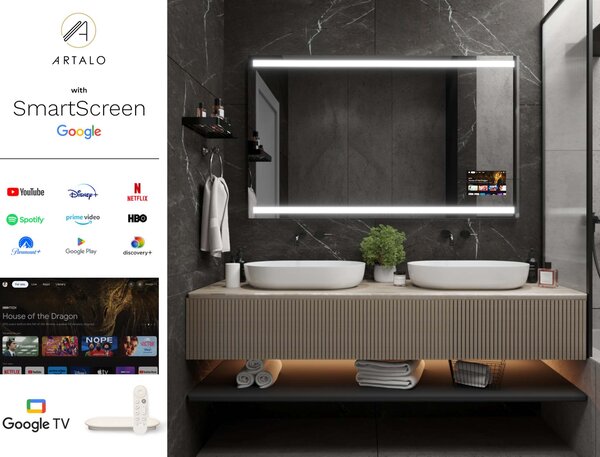 Oglindă LED cu iluminare M11 premium
