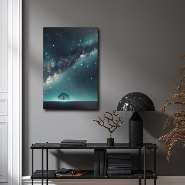 Tablou copacul vieții și galaxia