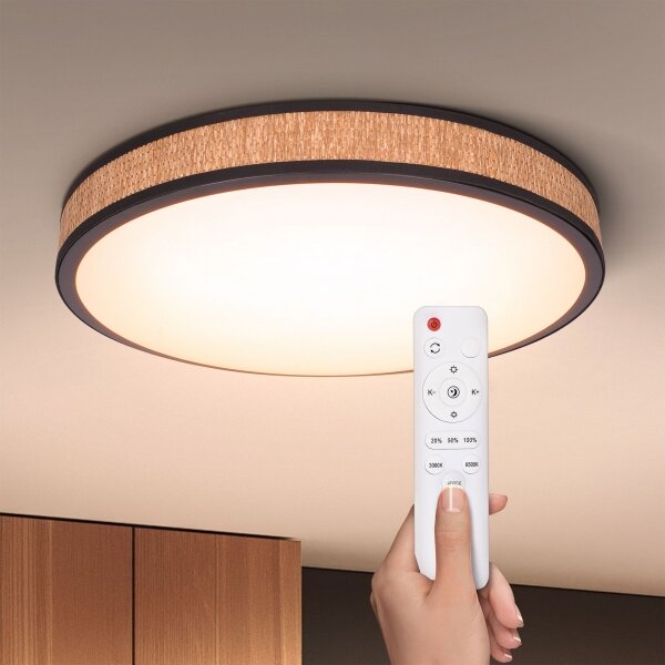 Plafonieră LED dimabilă Brilagi ROSA LED/48W/230V 3000-6500K + telecomandă