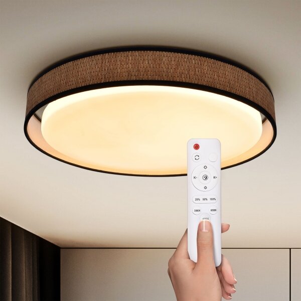 Plafonieră LED dimabilă Brilagi PILAR LED/48W/230V 3000-6500K + telecomandă