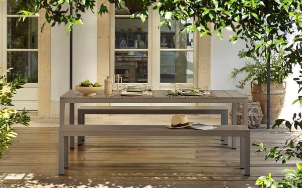 Set Exterior Nardi - Set Rio Bench Alu - Antracite